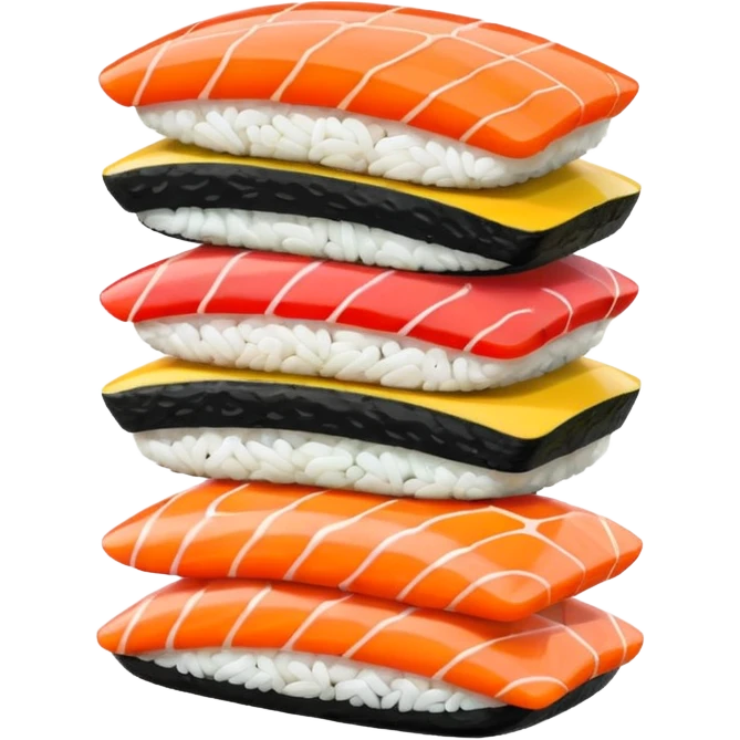 Sushi stack emoji