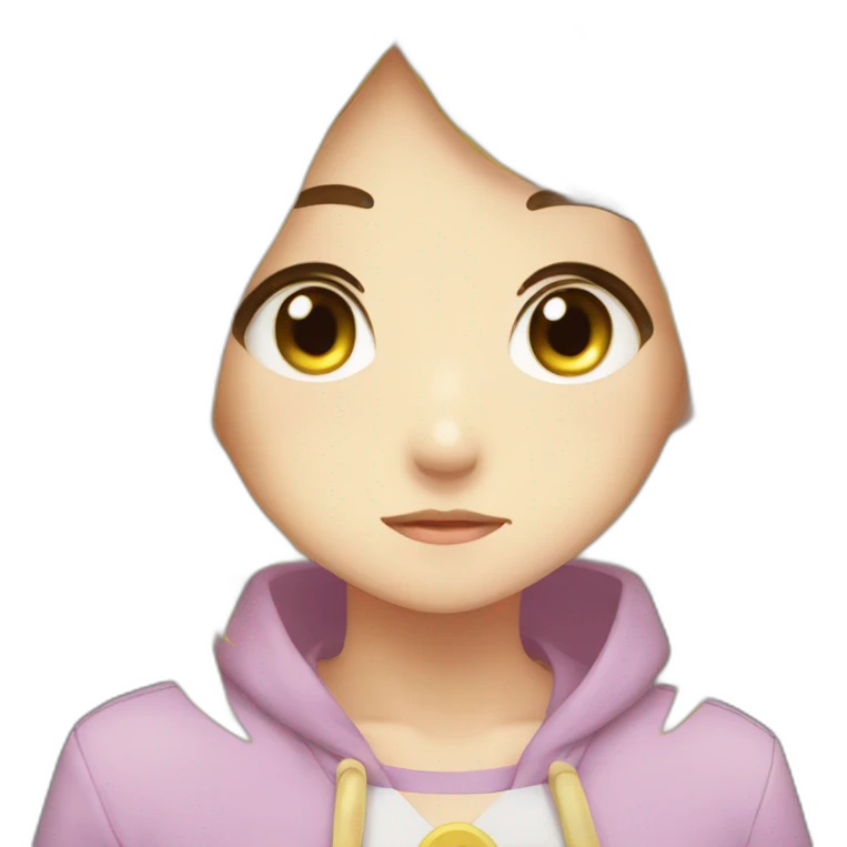 anime girl cry emoji
