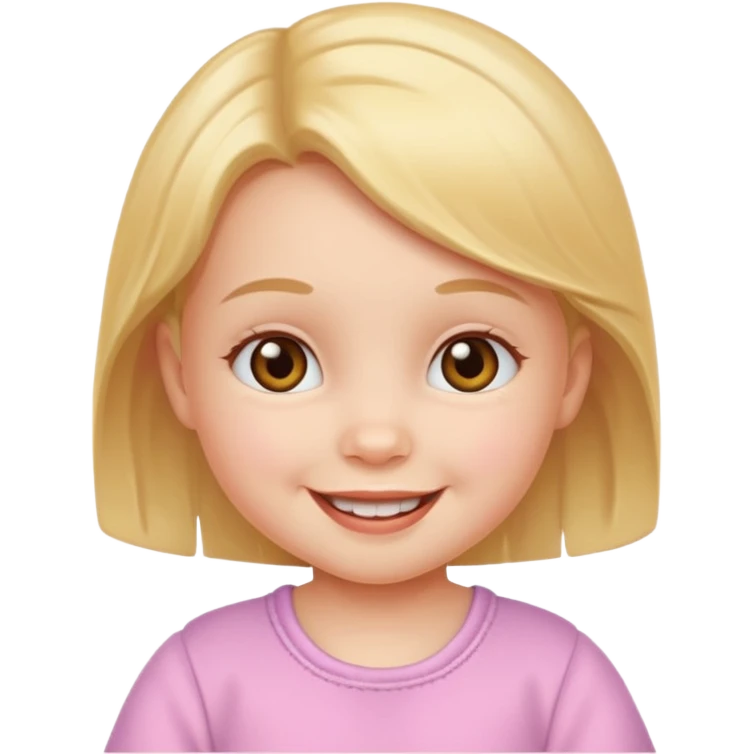 Baby girl emoji