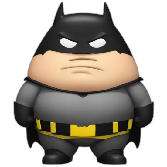 fat batman fatman emoji
