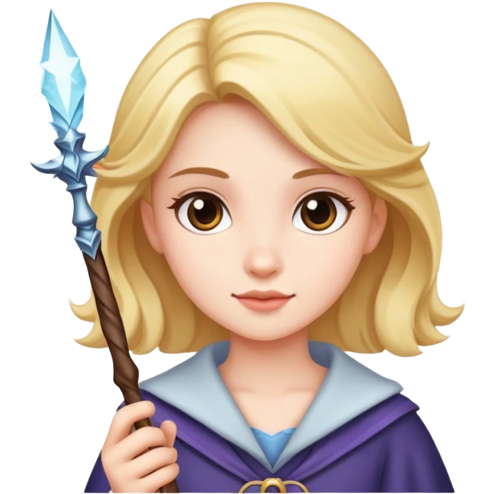 Girl with wand emoji