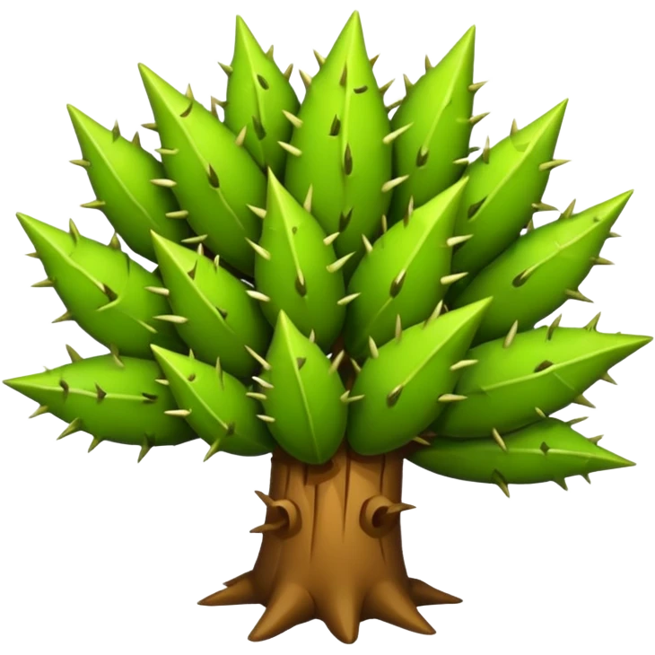 bush in desert emoji