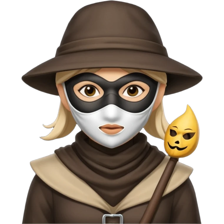 thief, hat, thief mask, thief dress. emoji