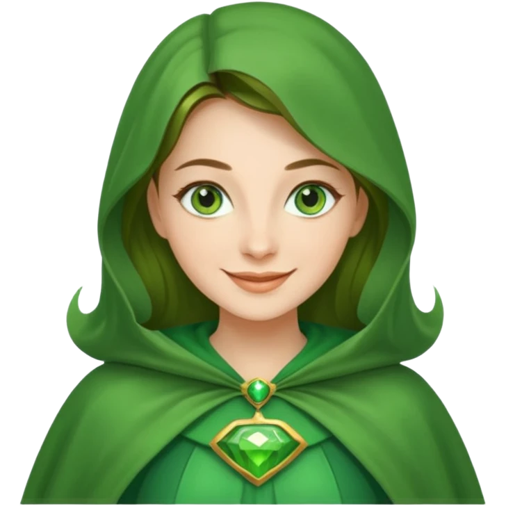 female hero for sustainability emoji