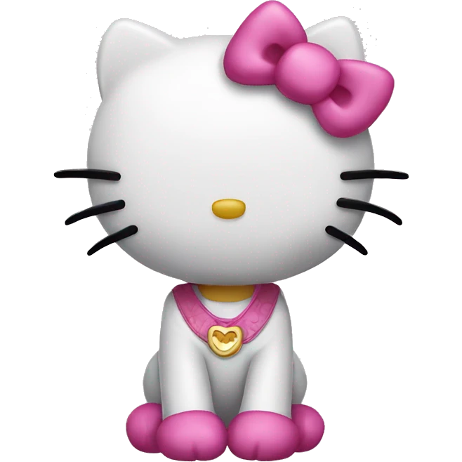 Hello kitty emoji
