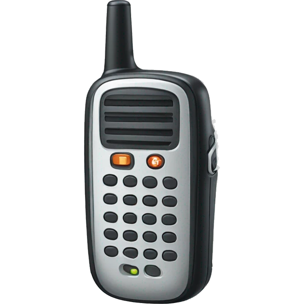 Walkie talkie emoji
