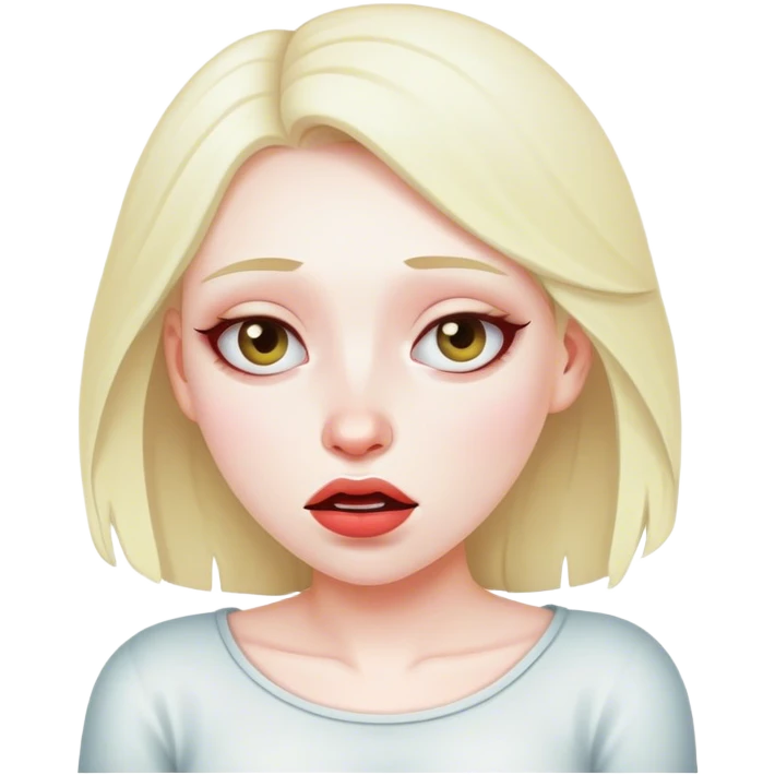Drunk girl emoji