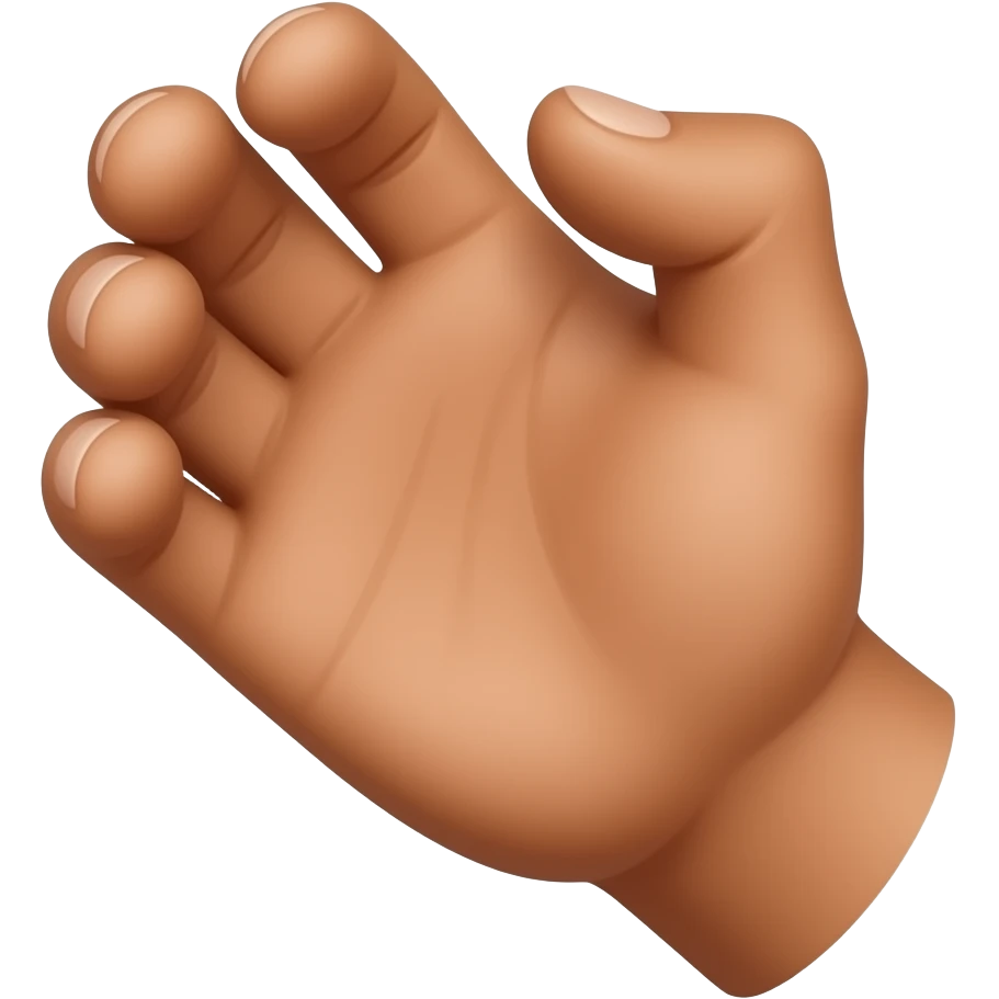 Choking neck with hand. Indian emoji