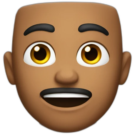 Un corazón negro con brazos fuertes  emoji