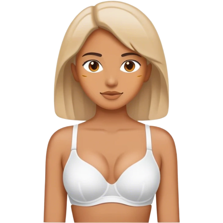 White support bra emoji