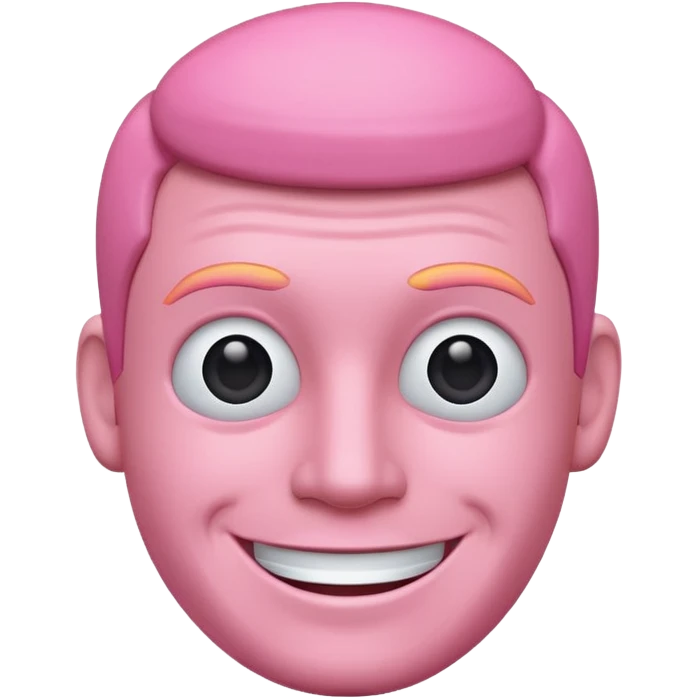 Pink man emoji