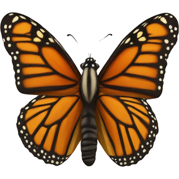 Monarch butterfly  emoji