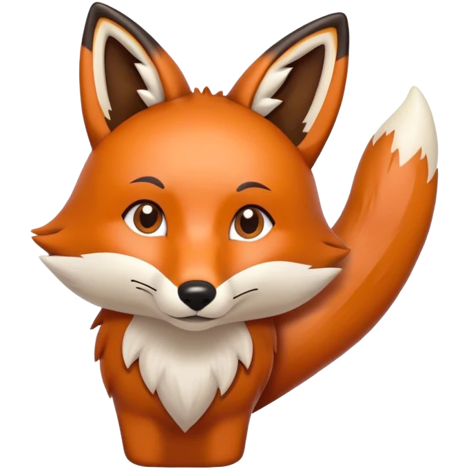 make an emoji where its a hand making a fox shape emoji