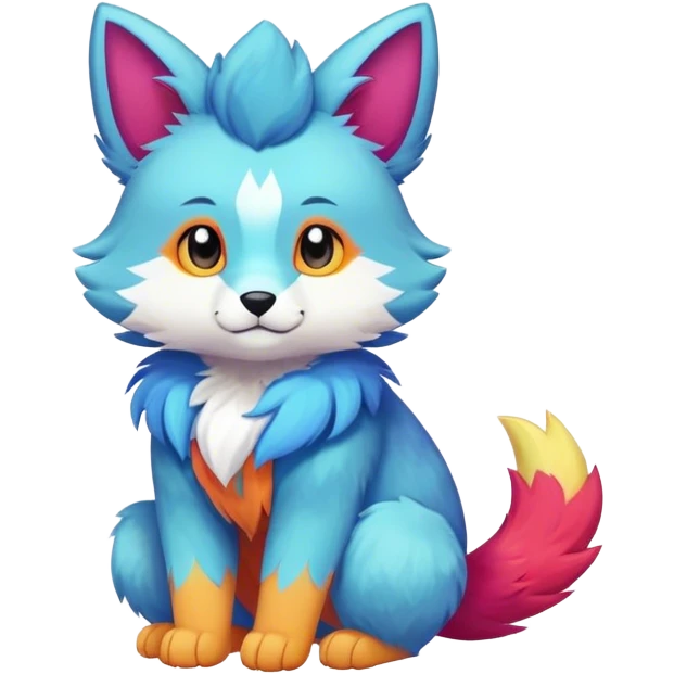 Anthro fursona Fakemon emoji