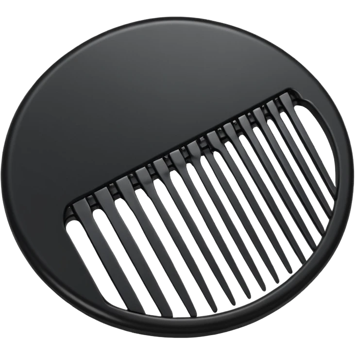 circle comb emoji