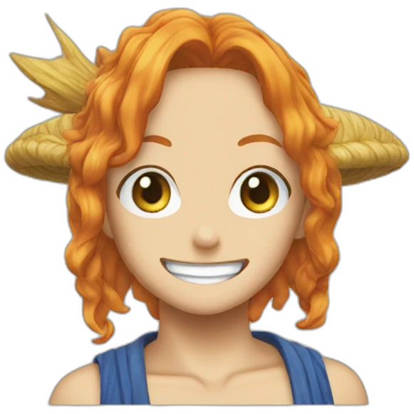 One piece nami emoji