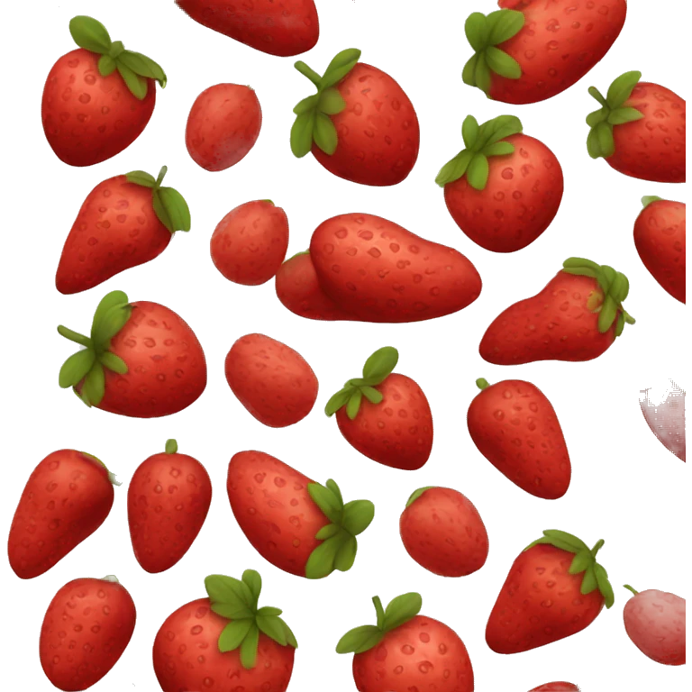 red fruits  emoji