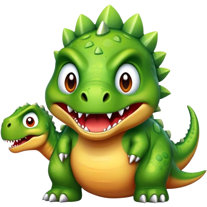 Angry dinosaur  emoji