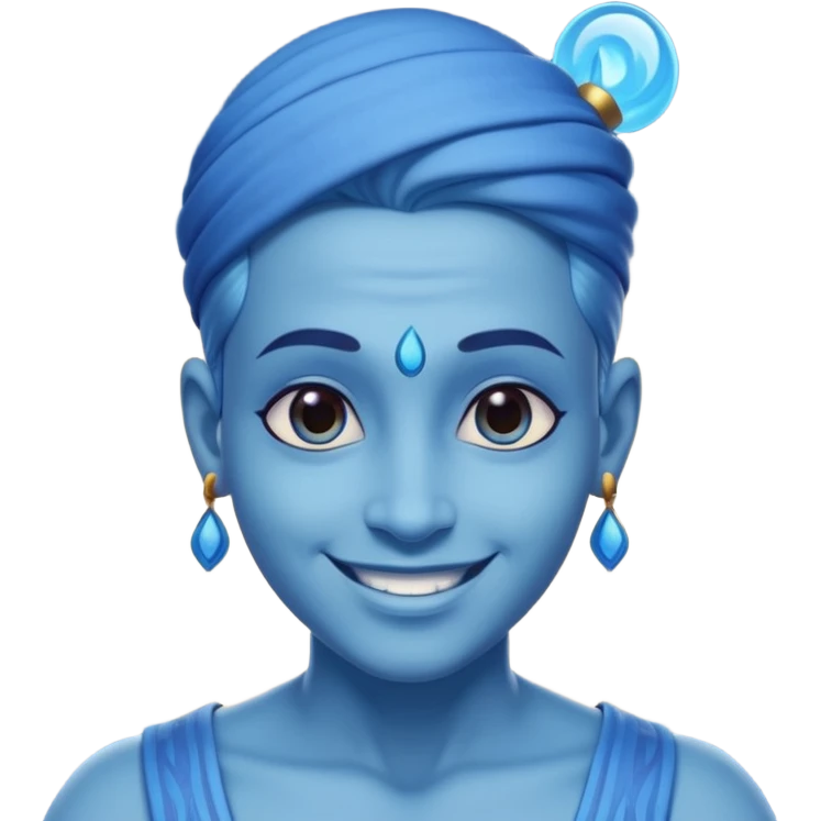 Genie saying it is done emoji