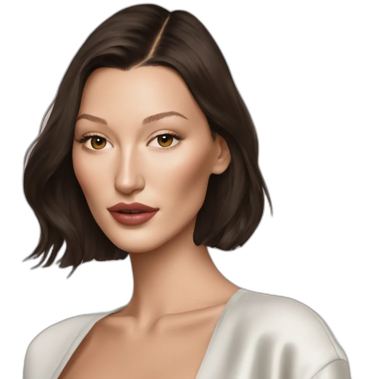 Bella Hadid emoji