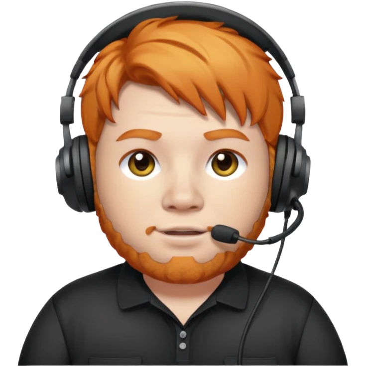 CaseOh, the fat ginger streamer emoji