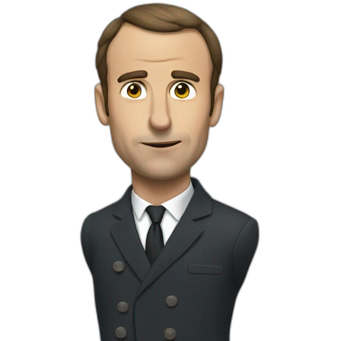 Macron qui fume emoji