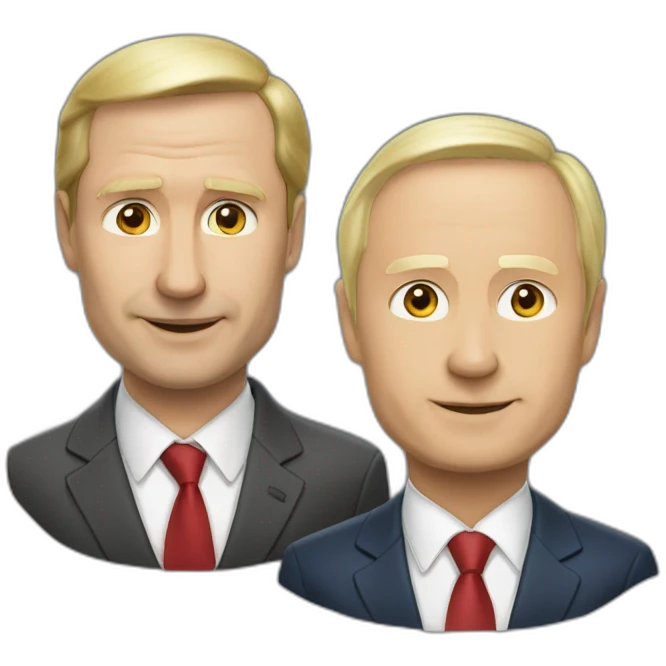 Путин и Лукашенко emoji