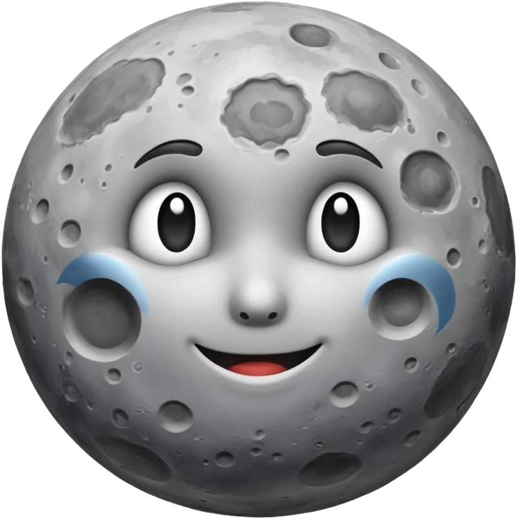 moon without face emoji