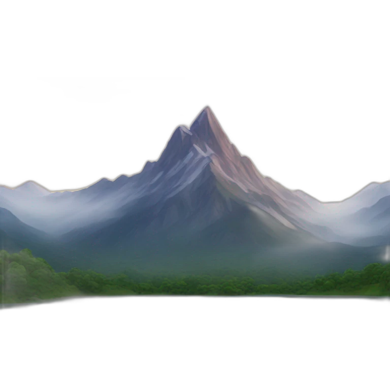a mountain emoji
