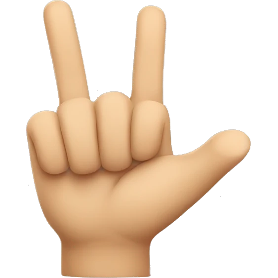 angry hand sign emoji