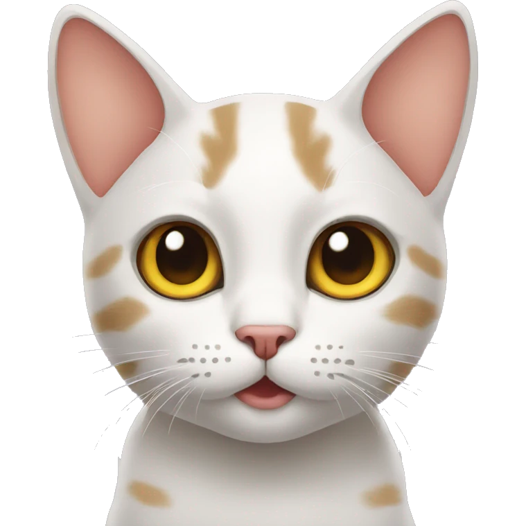 cat listening  emoji