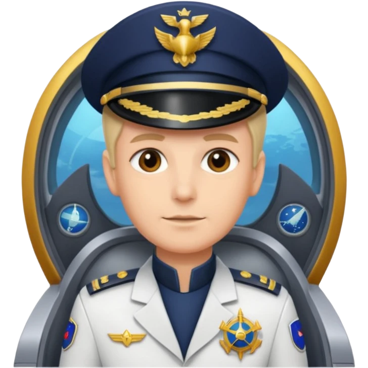 spaceship admiral emoji