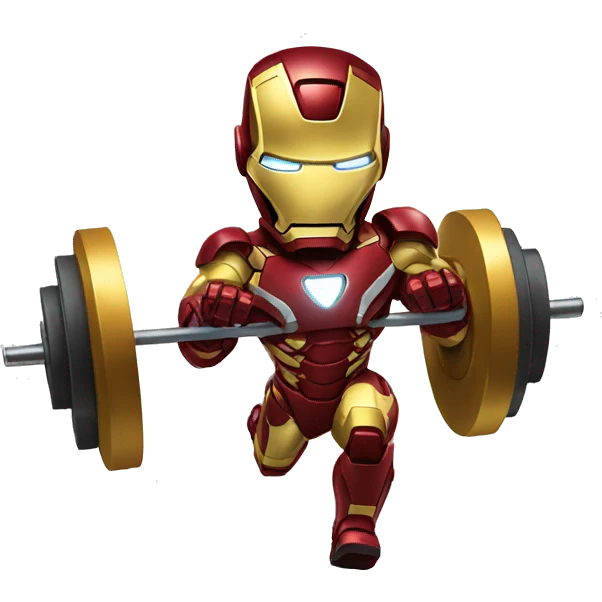 ironman lifting off emoji