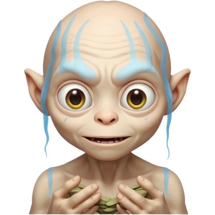gollum saying thanks emoji