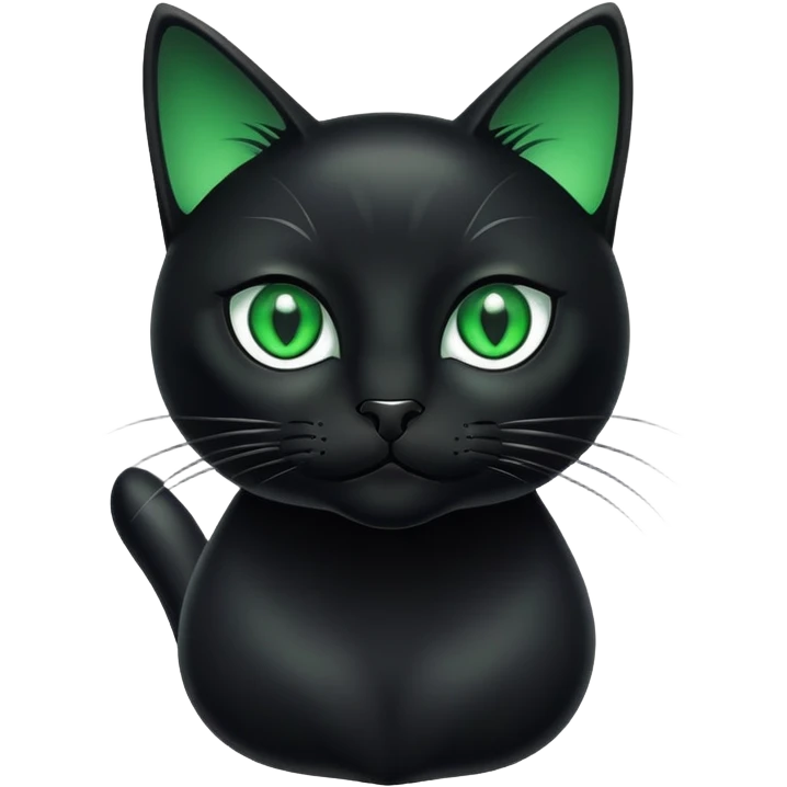 black cat emoji
