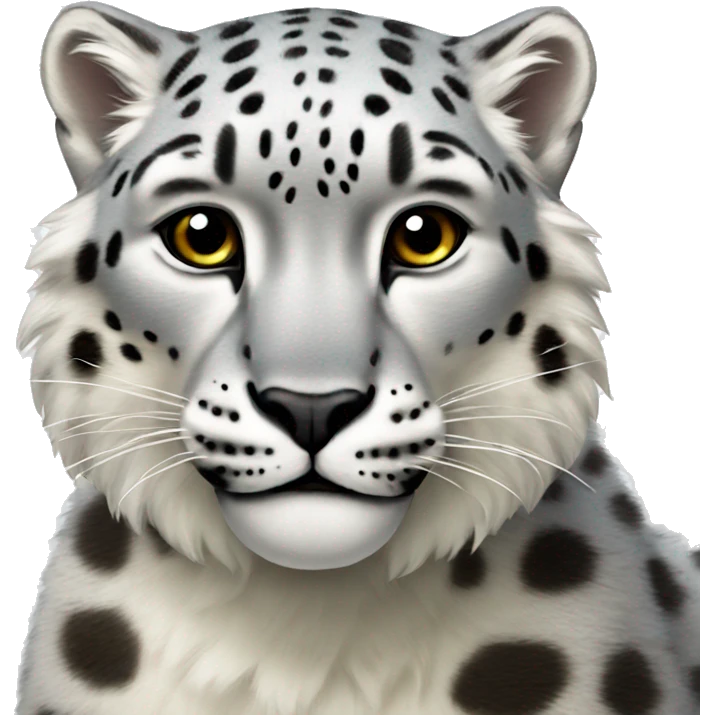 Snow leopard  emoji