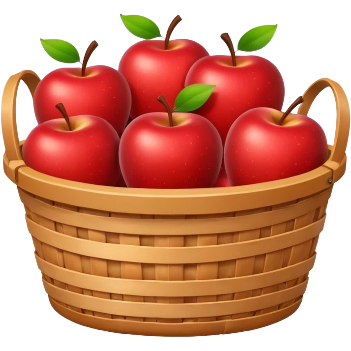 A basket where you pick only the red apples, ignoring the green and yellow apples emoji