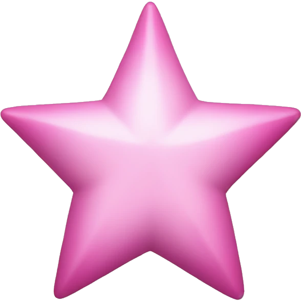 pink star emoji