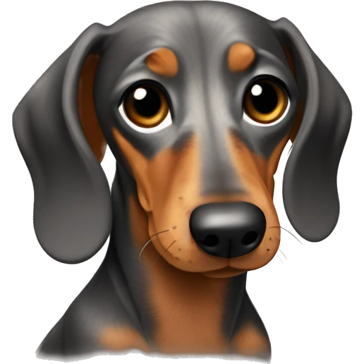 Dapple dachshund  emoji