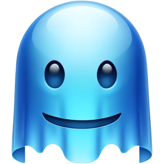 Pac-Man ghost emoji
