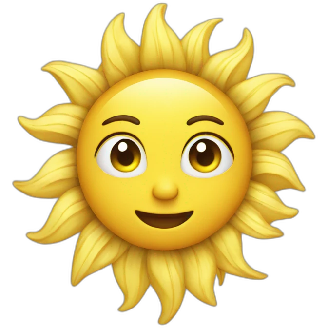 Soleil emoji