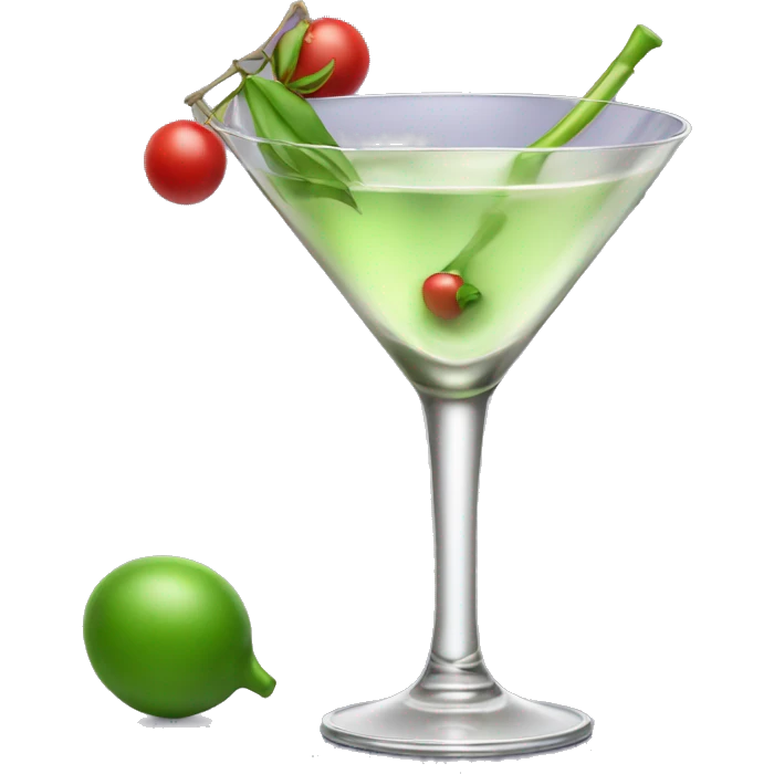 Martini glass emoji