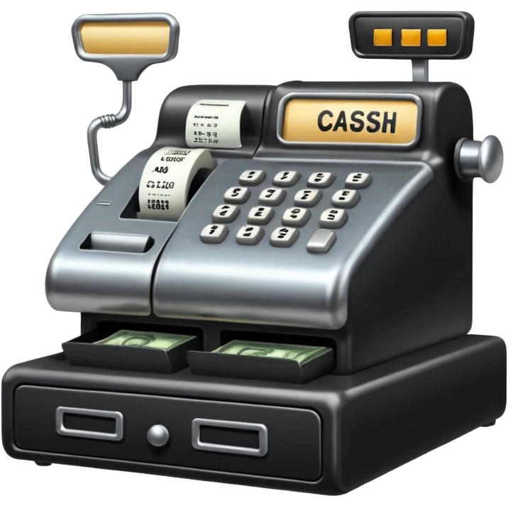 cash register emoji