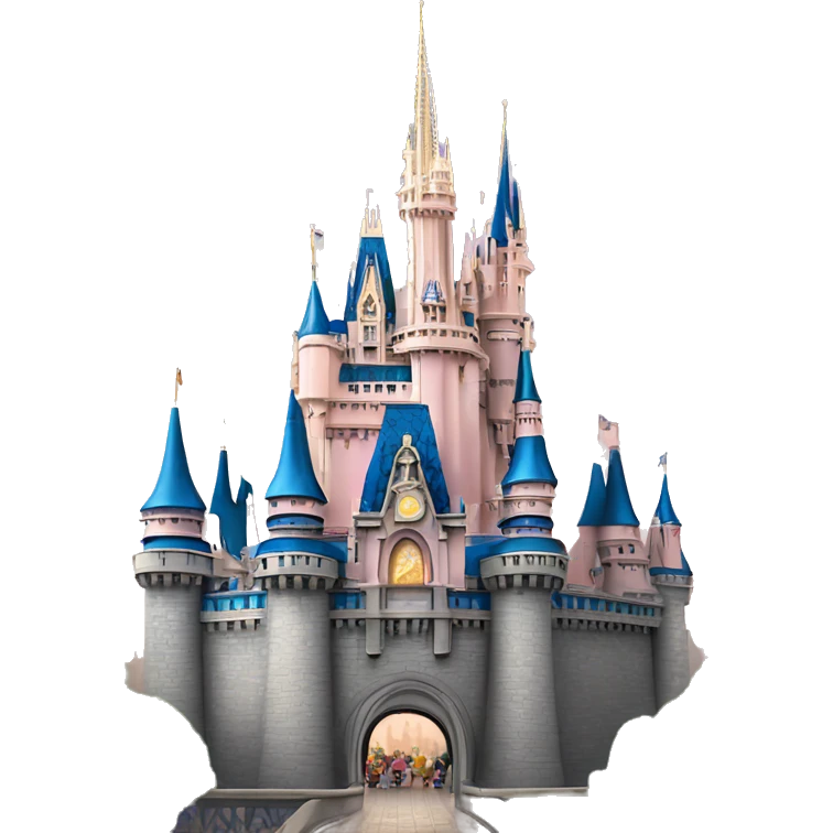 Disneys magic kingdom cinderellas castle  emoji