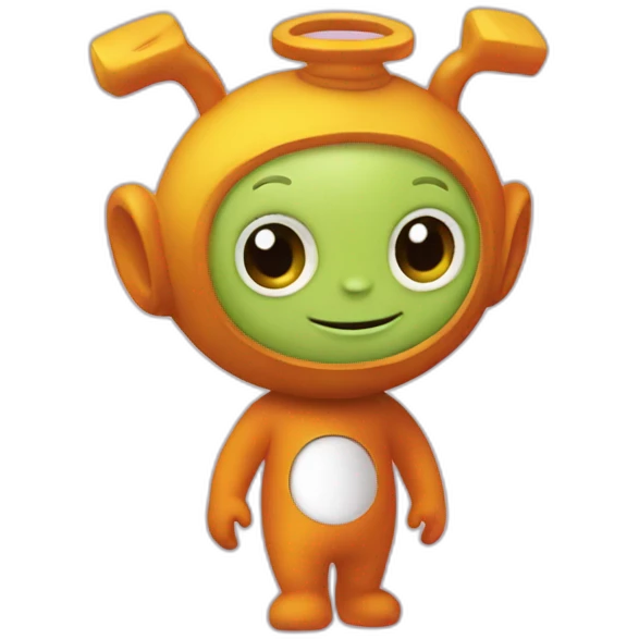 Tinkiwinki Teletubbies emoji
