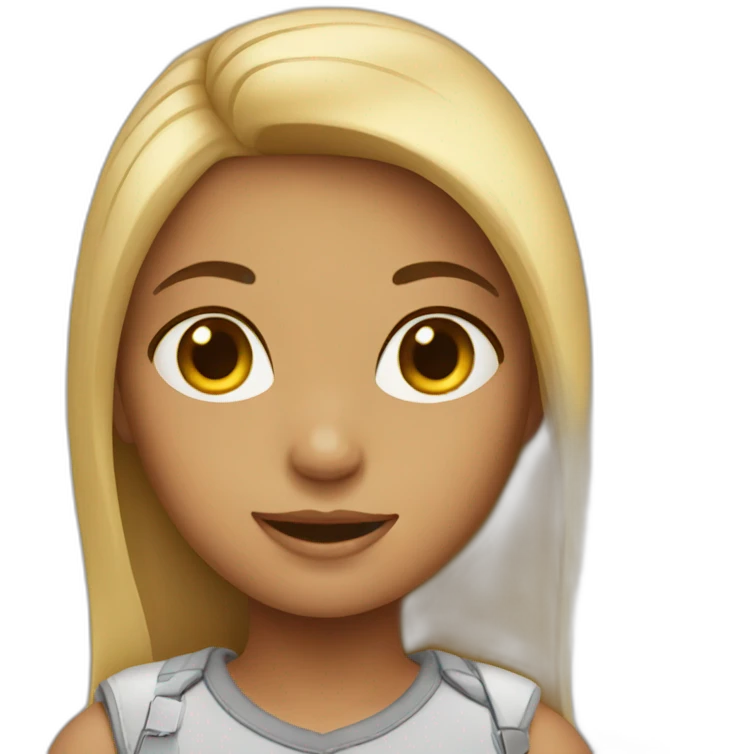 Girl marketing  emoji