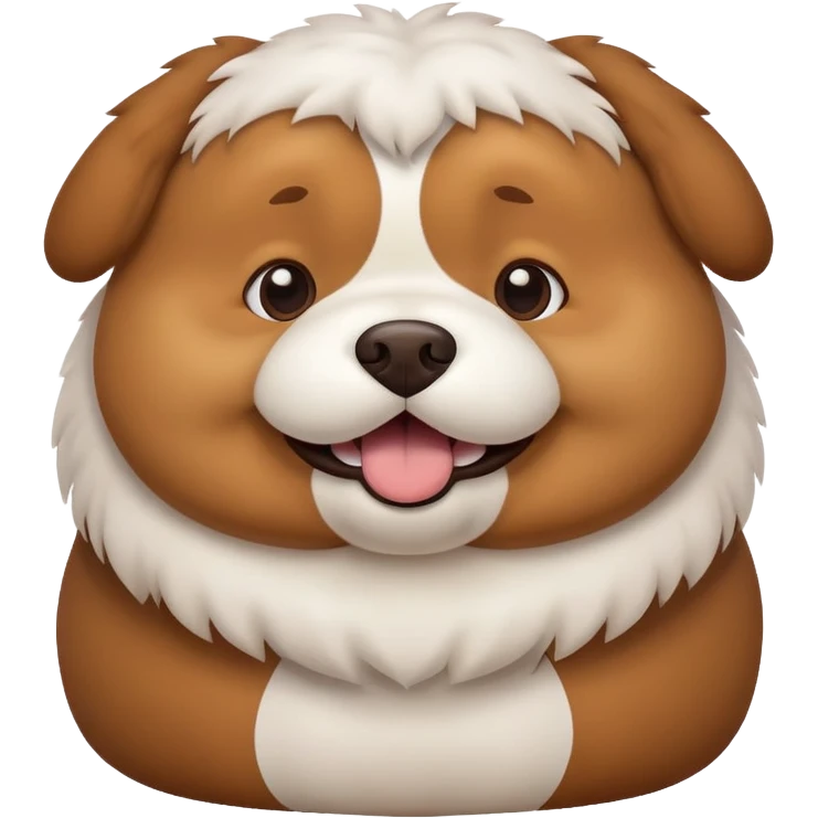 Fat dog emoji