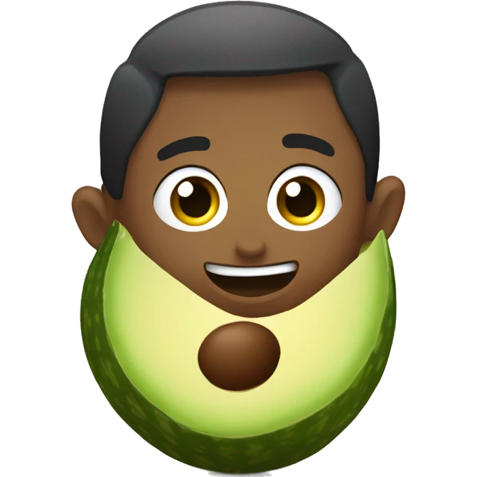 Haz un emoji de un aguacate bailando  emoji
