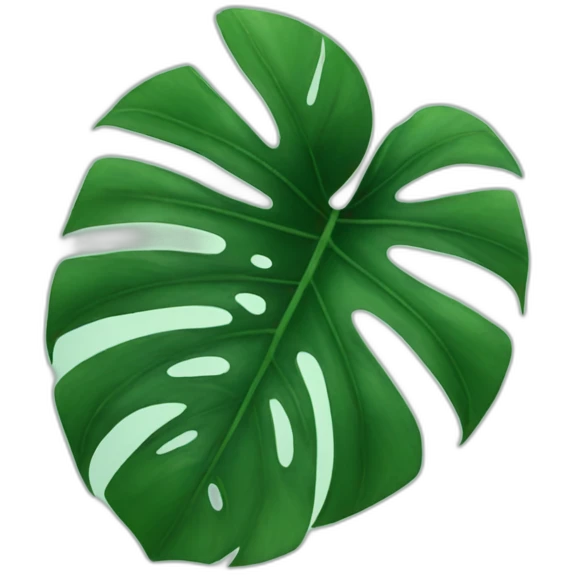 monstera emoji