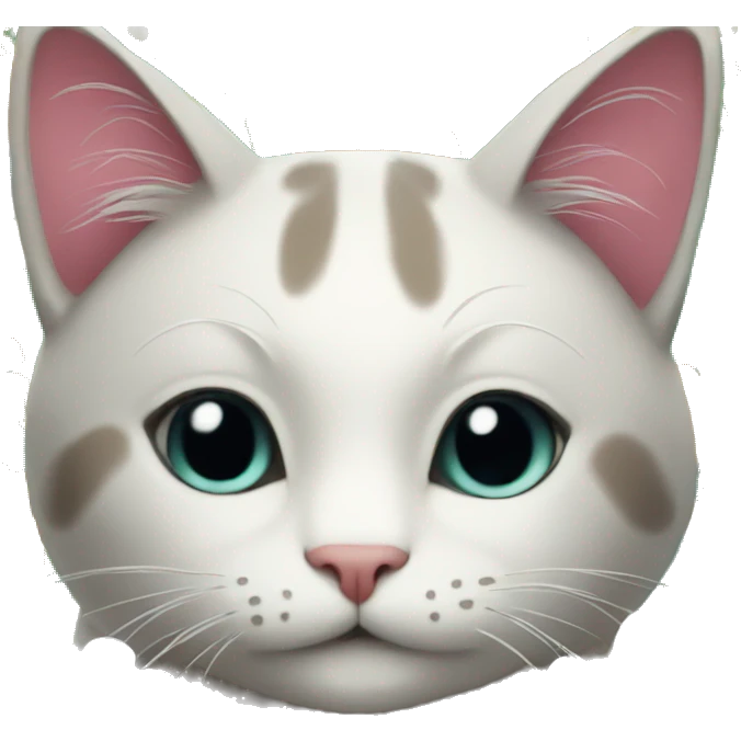 Cat with flowers  emoji